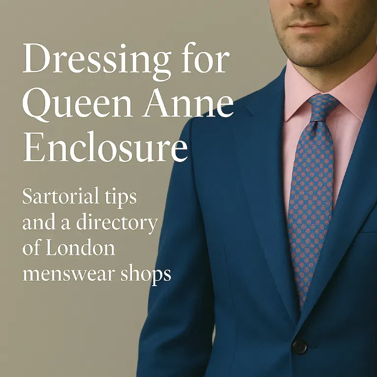 Dressing for the Queen Anne Enclosure at Royal Ascot